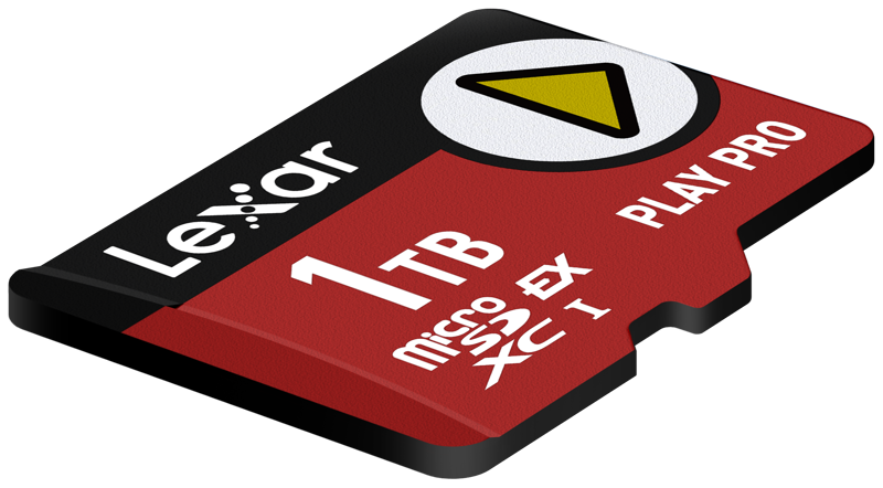 Lexar microSDXC Express PLAY Pro Express 7.1, R900/W600 C10 U3 UHS-I (V30) 1TB – för filmskapare - 4