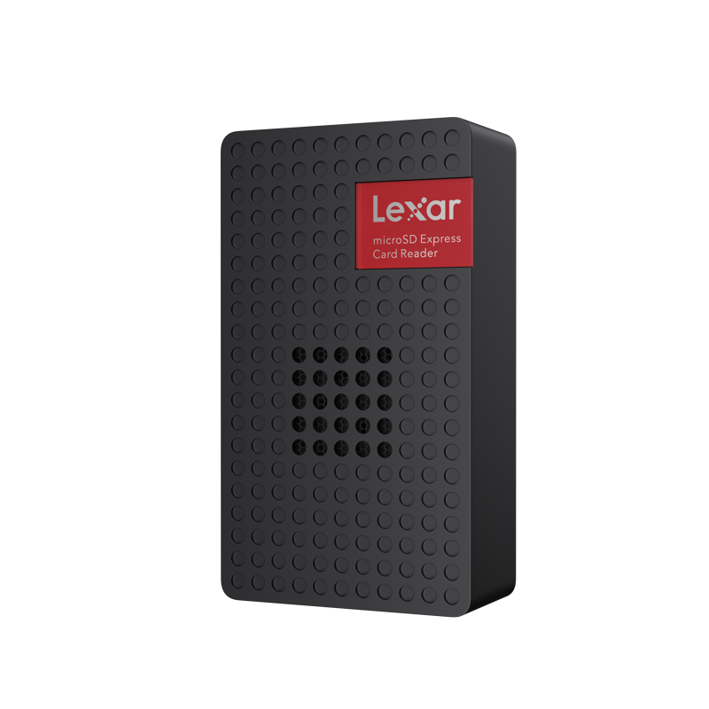 Lexar Cardreader microSDXC Express, compatib w./microSD UHS-I, R900MB/s w./built-in fan (USB3 – för filmskapare - 8