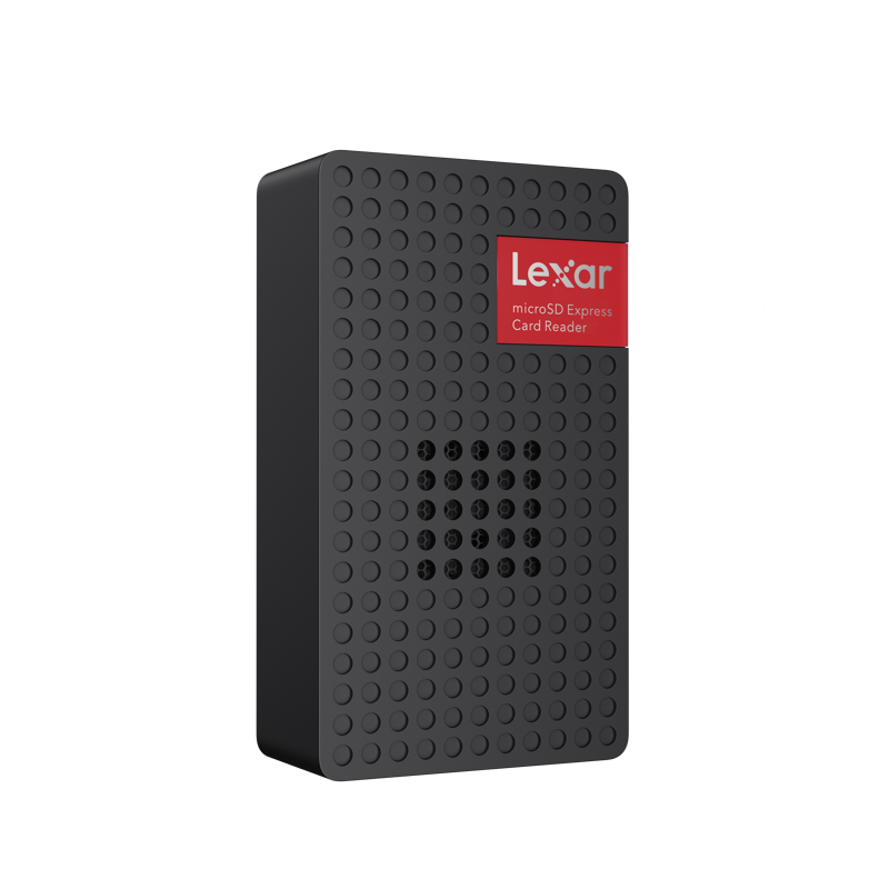 Lexar Cardreader microSDXC Express, compatib w./microSD UHS-I, R900MB/s w./built-in fan (USB3 – för filmskapare - 10