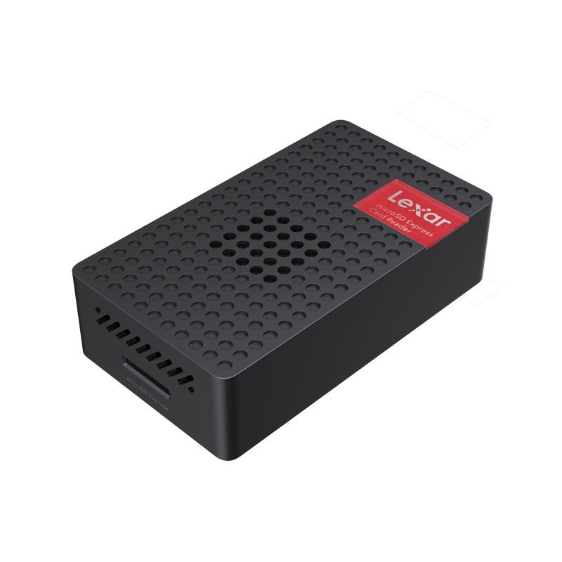 Lexar Cardreader microSDXC Express, compatib w./microSD UHS-I, R900MB/s w./built-in fan (USB3 – för filmskapare - 6
