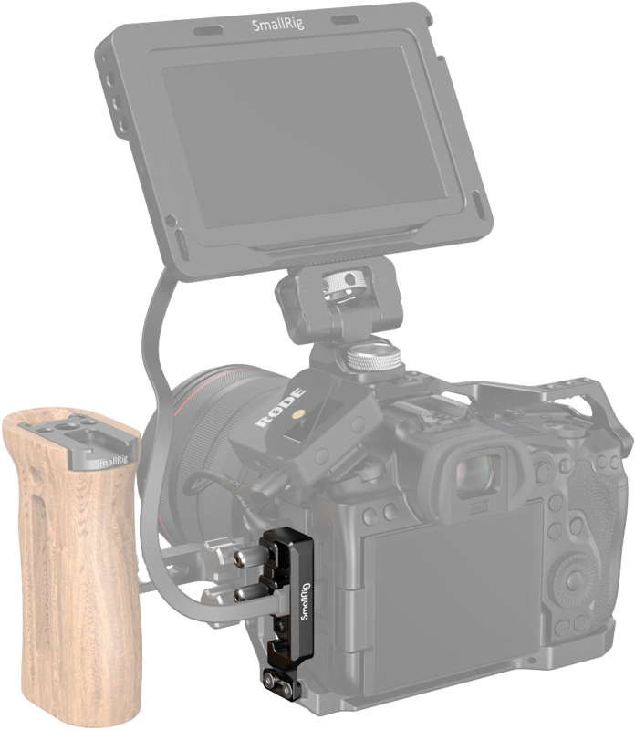 SmallRig 2981 HDMI & USB-C Cable Clamp for R5/R6 & R5C - 10
