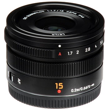 Panasonic Leica DG Summilux 15mm f/1.7 ASPH