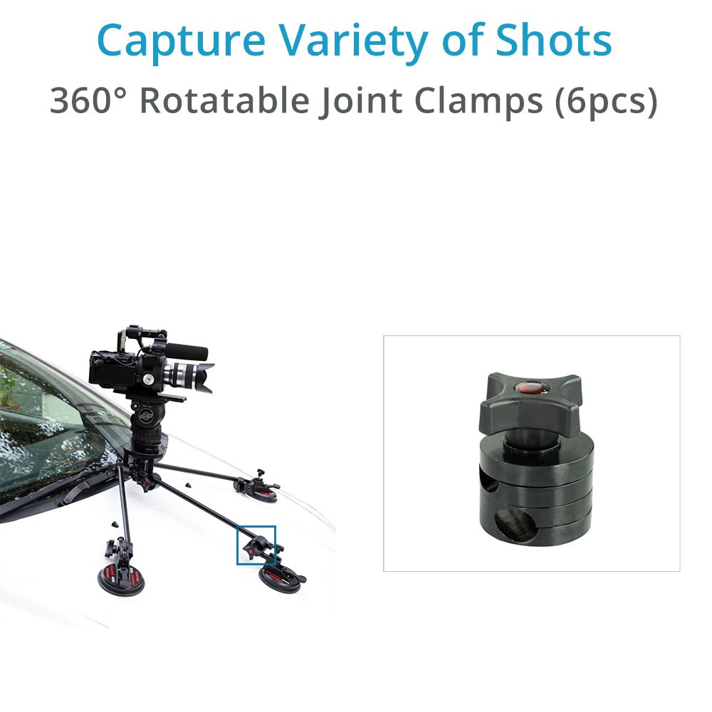 Camtree Gripper G-10 Car Suction Mount - 2