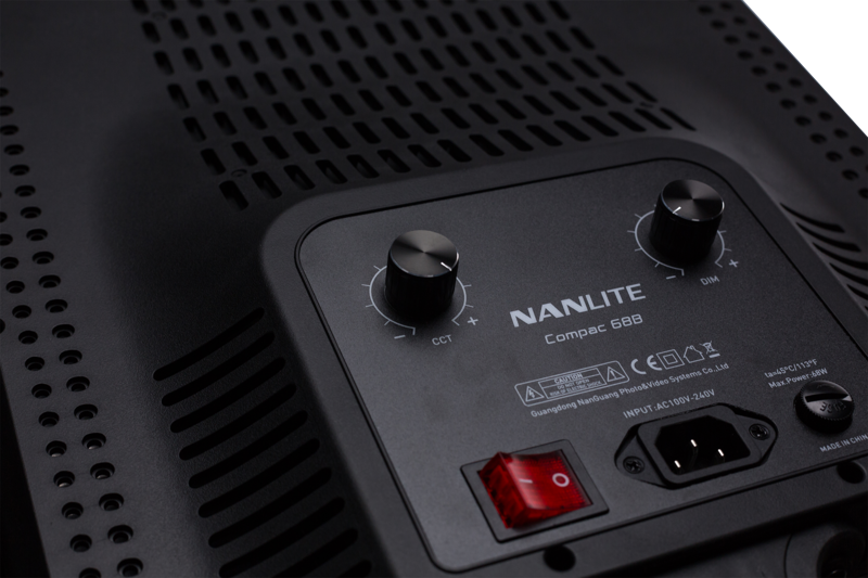 Nanlite COMPAC 68B BI-COLOR LED PHOTO LIGHT - 15