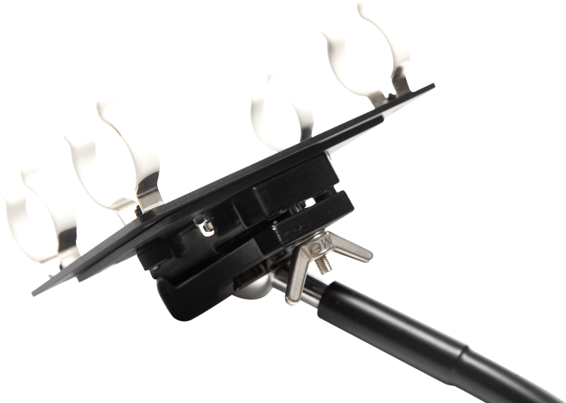 Nanlite T12 holder for 2 tubes w/ Gooseneck - 12