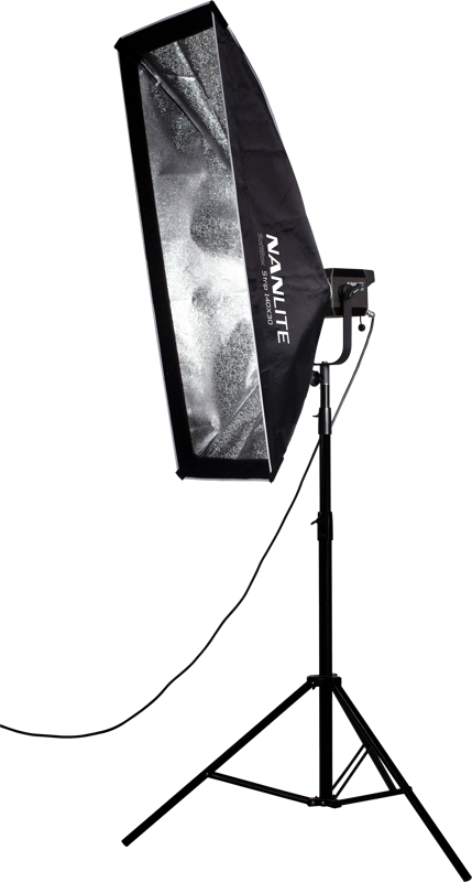 Nanlite Asymmetric Softbox of 45x110cm – för filmskapare - 4