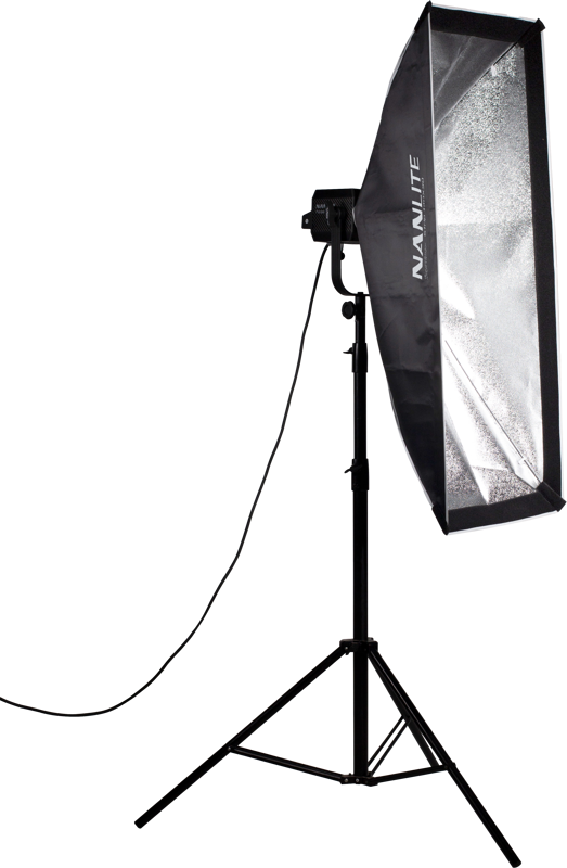 Nanlite Asymmetric Softbox of 45x110cm – för filmskapare - 2