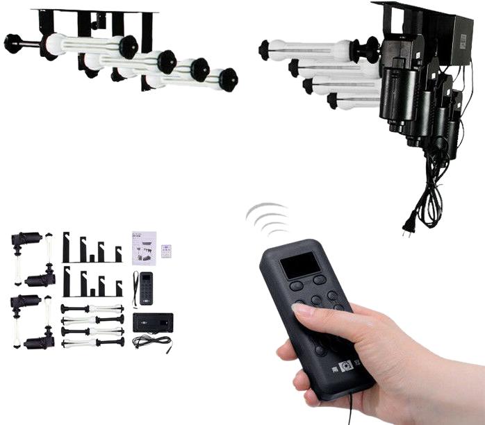 Nanlite 3-axle background support elevator kit - 6
