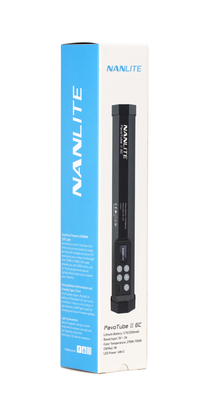 Nanlite PAVOTUBE II 6C 1-KIT – för filmskapare - 13