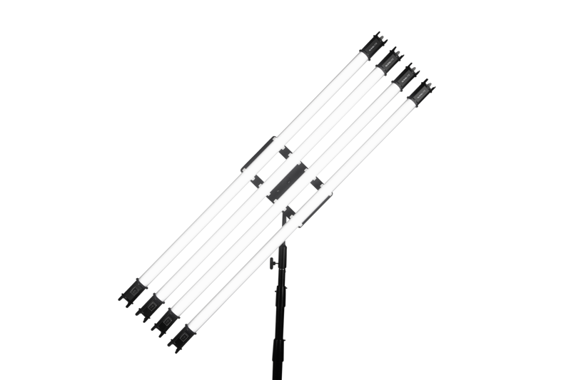 Nanlite T12 holder for 4 tubes with ball head yoke & gooseneck - 6