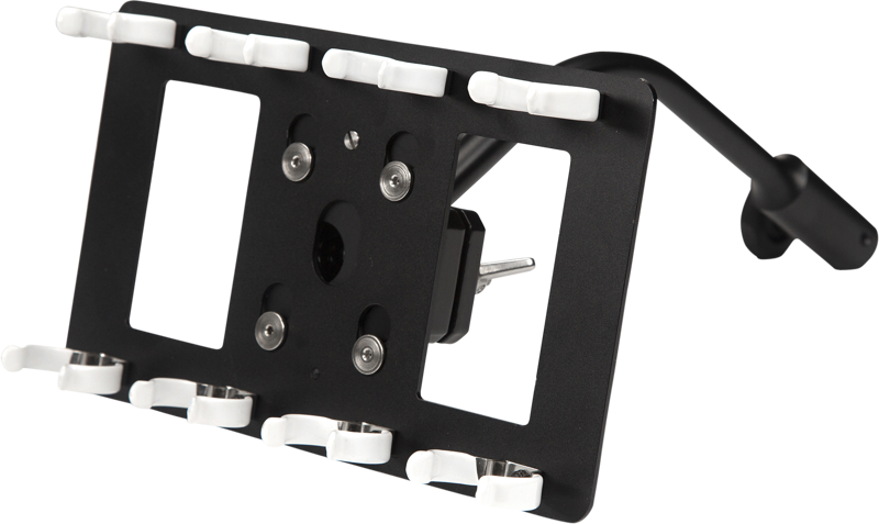 Nanlite T12 holder for 4 tubes with ball head yoke & gooseneck - 16