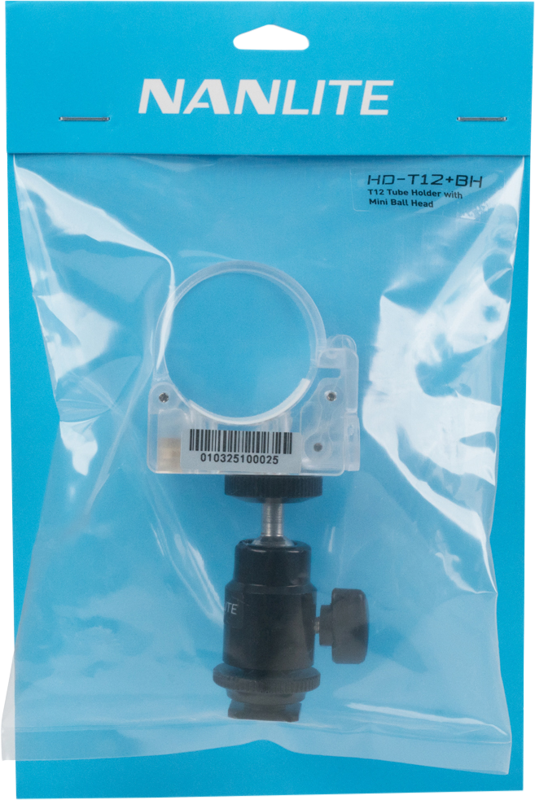 Nanlite T12 Tube Holder With Mini Ball Head - 8