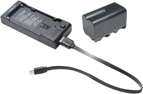 Nanlite Kit Nanlite Battery 4500mah NP-F w/CN-58 charger