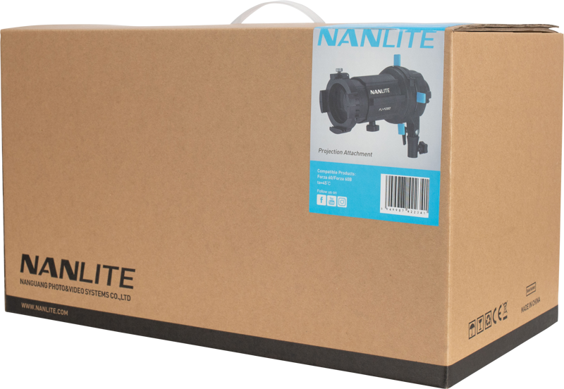 Nanlite Projector Mount for FM Mount w/19° lens - 5