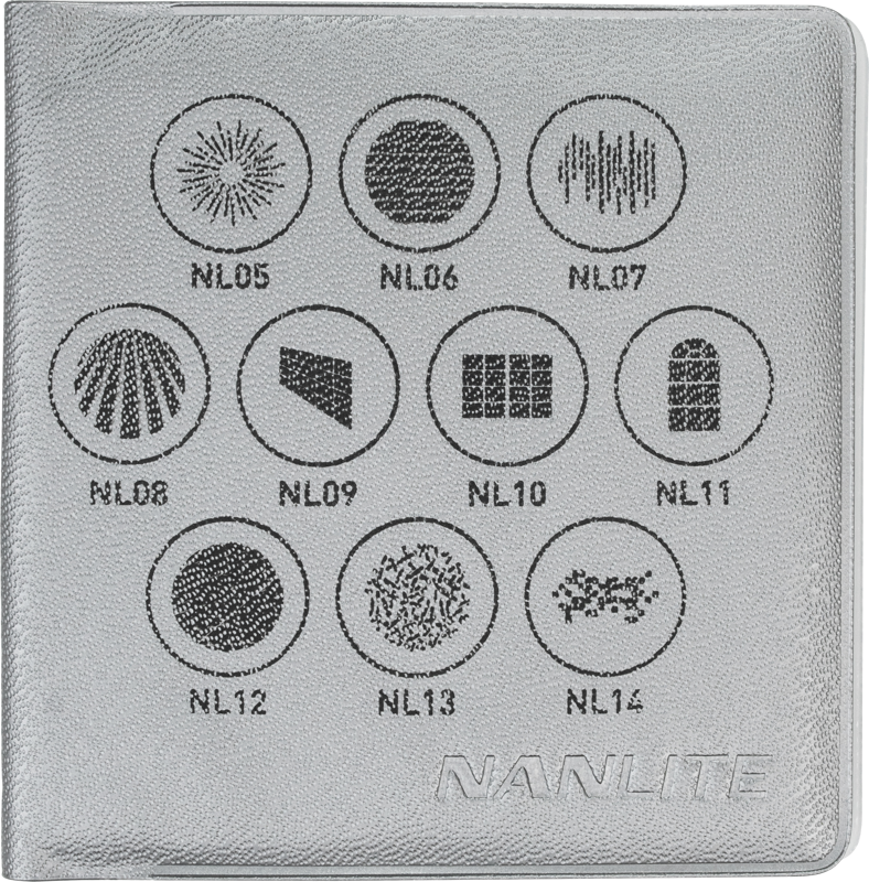 Nanlite GOBO Set 1 for PJ-FMM - 5