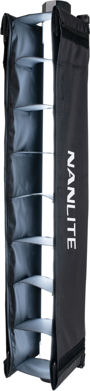 Nanlite Barndoor with eggcrate for Pavotube II 15X - 3