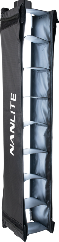Nanlite Barndoor with eggcrate for Pavotube II 15X