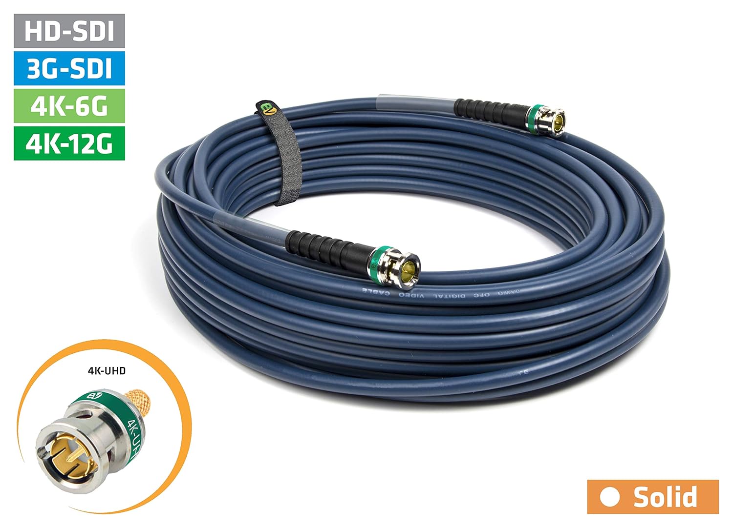 Emelec 12G-SDI 4k cable 50m - 2