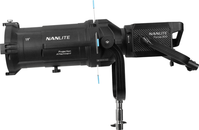 Nanlite Projector Mount for Bowens mount w/19° lens - 5