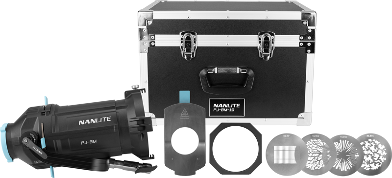 Nanlite Projector Mount for Bowens mount w/19° lens - 8