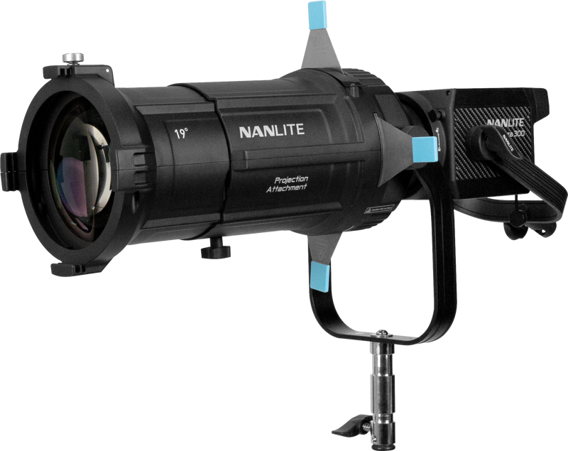 Nanlite Projector Mount for Bowens mount w/19° lens - 6