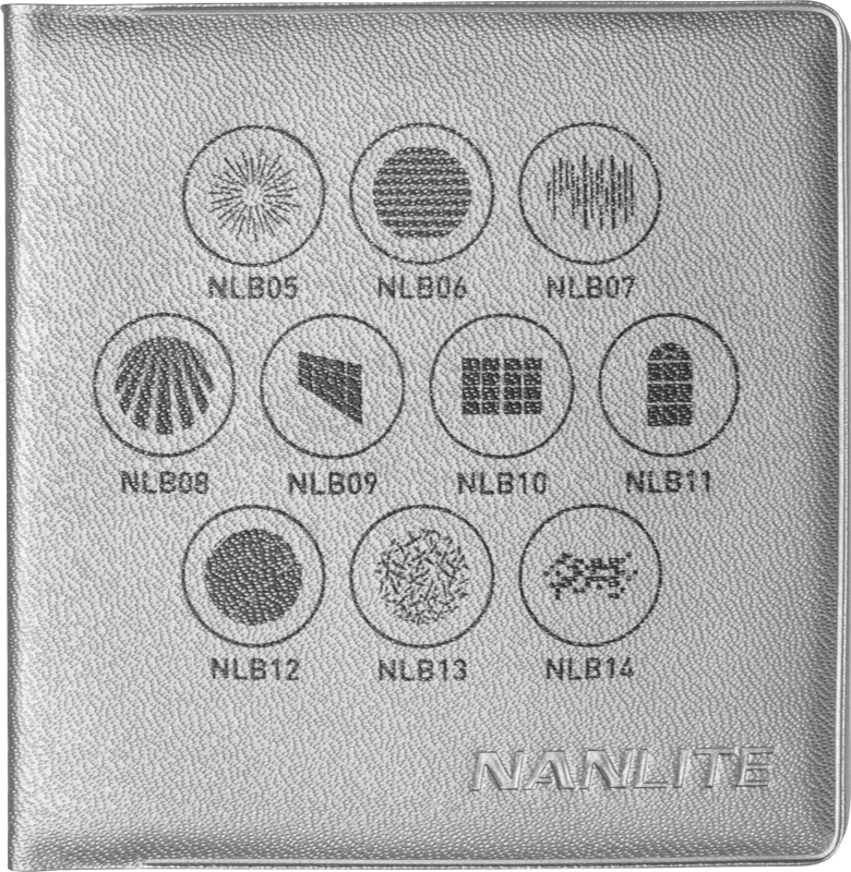 Nanlite GOBO Set 1 for PJ-BM - 5