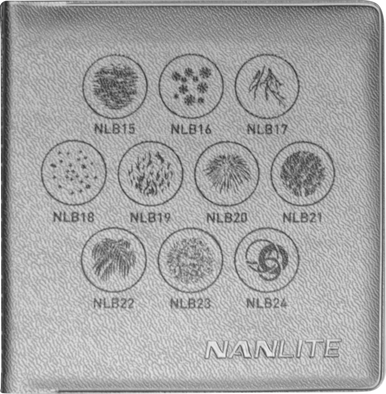 Nanlite GOBO Set 2 for PJ-BM - 5
