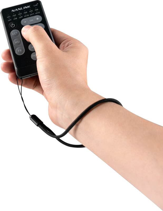 Nanlite WS-RC-C2 RGB Remote control – för filmskapare - 8