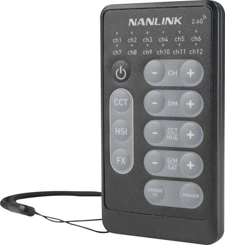 Nanlite WS-RC-C2 RGB Remote control – för filmskapare