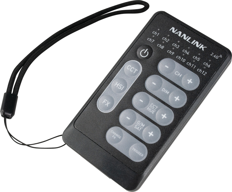 Nanlite WS-RC-C2 RGB Remote control – för filmskapare - 2