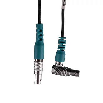 Teradek RT 4-Pin Straight to 4-Pin Right-Angle Motor Cable 20cm