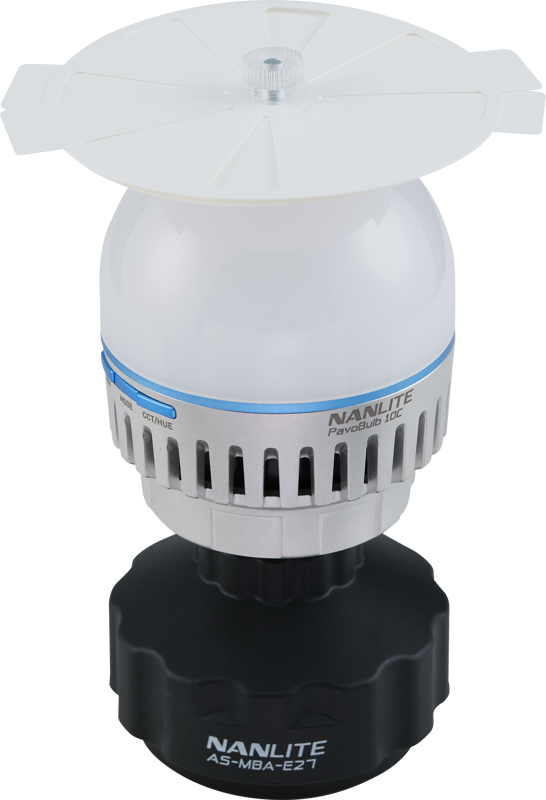 Nanlite Bouncer with Suction Cup for Light Bulb – för filmskapare - 7