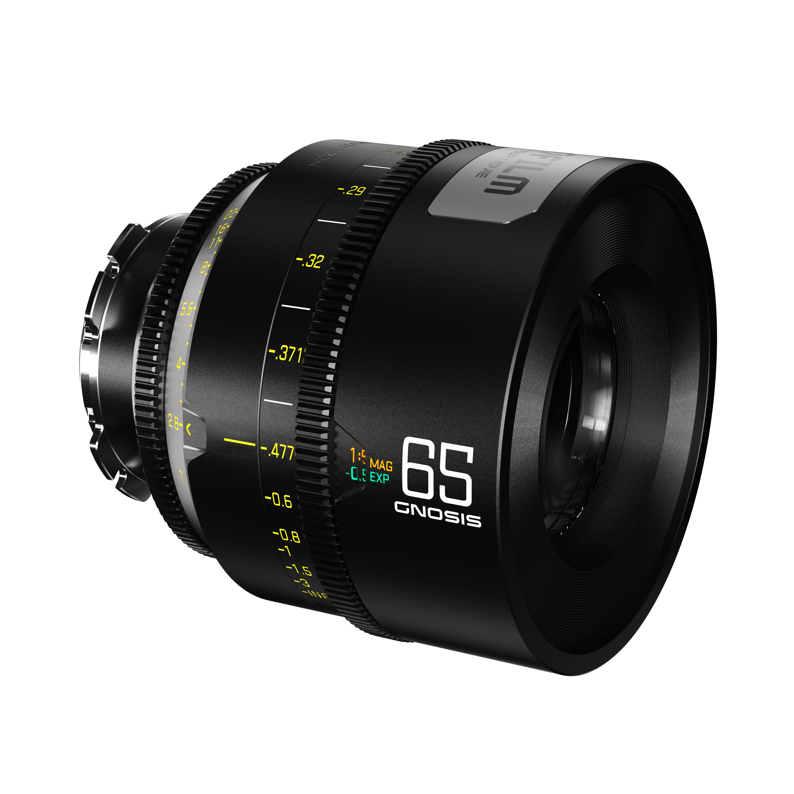 DZOFilm 65mm T2.8 Gnosis Macro Prime Lens (LPL with PL & EF Mounts, Metric)