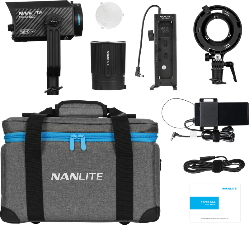 Nanlite Forza 60C RGBLAC led spotlight - 7