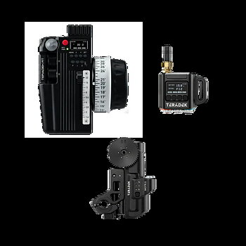 Teradek RT FIZ Wireless Lens Control Kit with CTRL.3, MDR.X & MOTR.S
