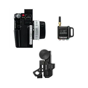 Teradek FIZ Wireless Lens Control Kit with CTRL.3, MDR.S & MOTR.S