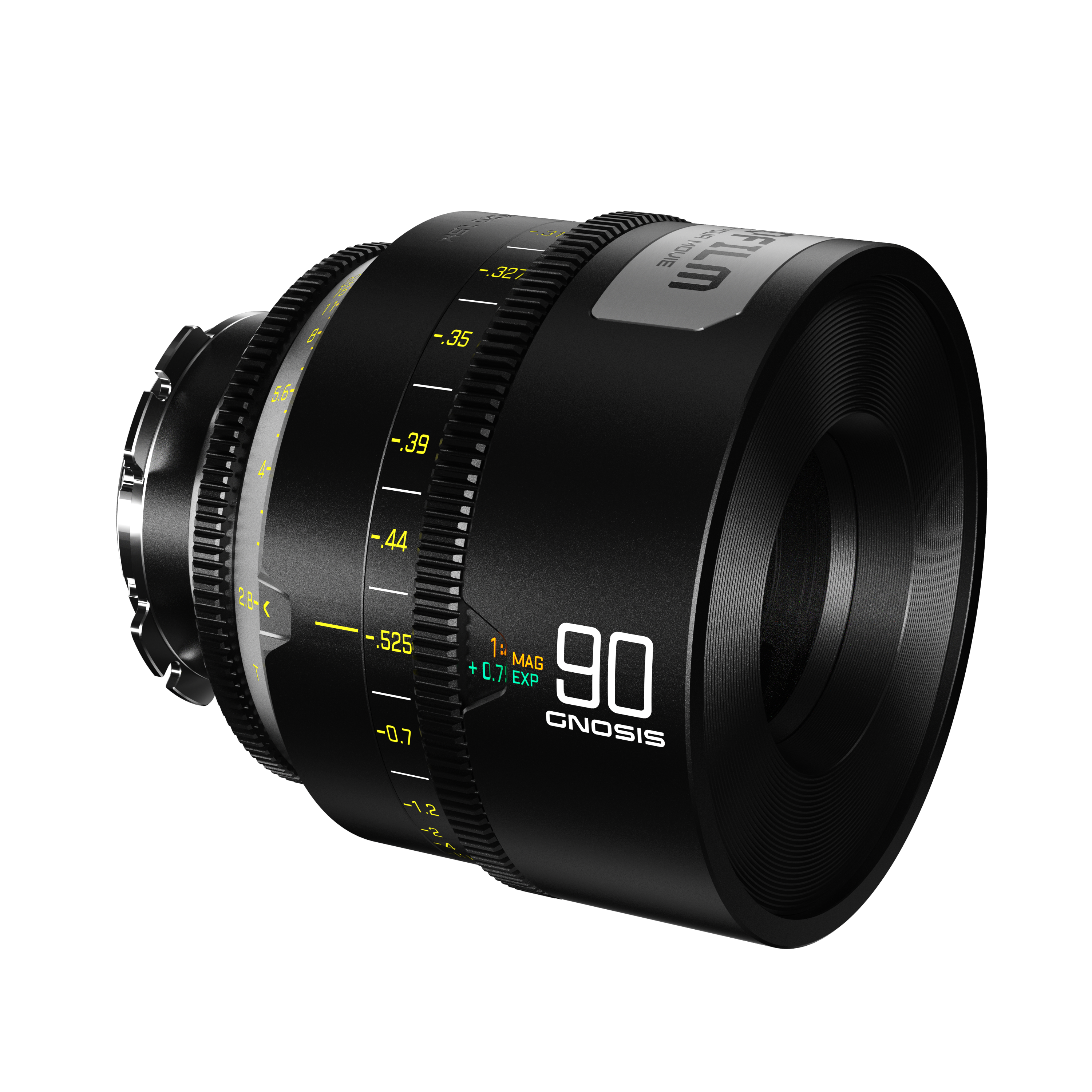 DZOFilm 90mm T2.8 Gnosis Macro Prime Lens (LPL with PL & EF Mounts, Metric)