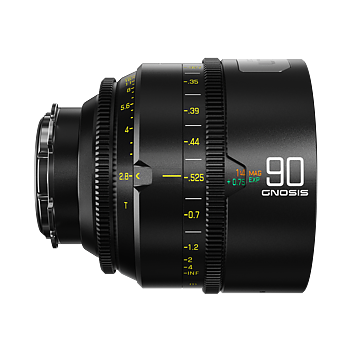 DZOFilm 90mm T2.8 Gnosis Macro Prime Lens (LPL med PL & EF Mounts, Metric)