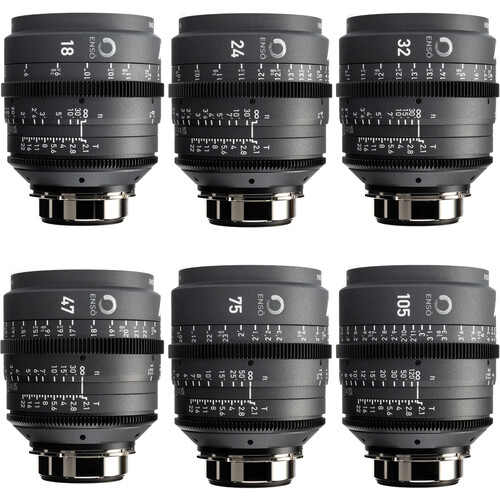 ARRI Enso Prime Core 6-Lens Set Voosestore