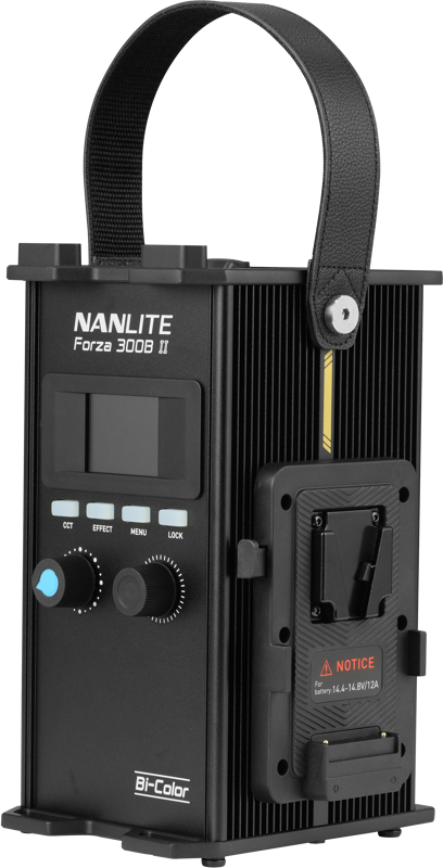 Nanlite Forza 300B II Bicolor LED Spot Light - 3