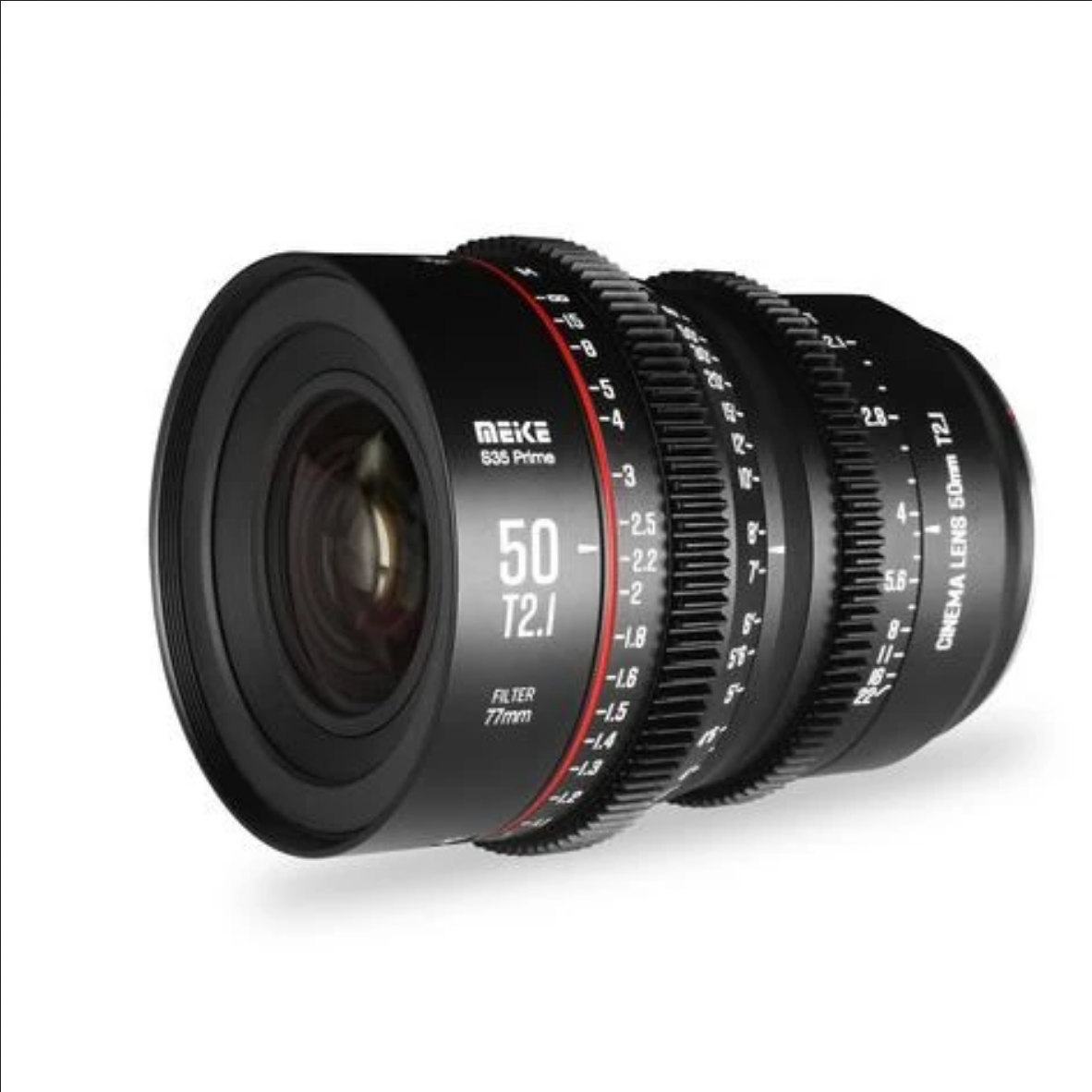 Meike 50mm T2.1 S35 Cine lens  EF Fäste