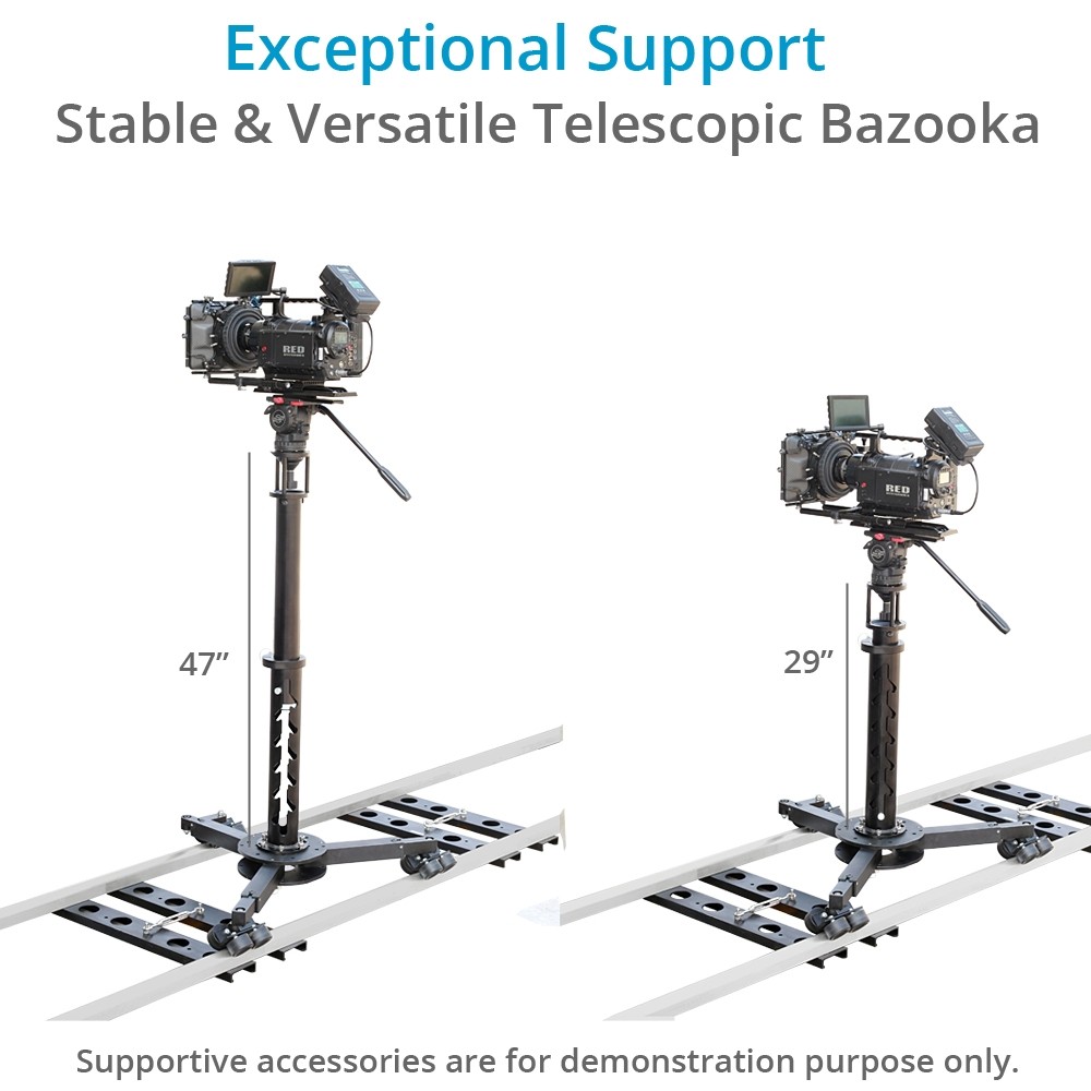 Proaim Supreme Professional Camera Dolly System - 7
