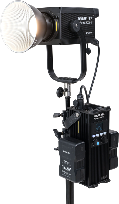 Nanlite Forza 500B II Bicolor LED Spot Light - 2