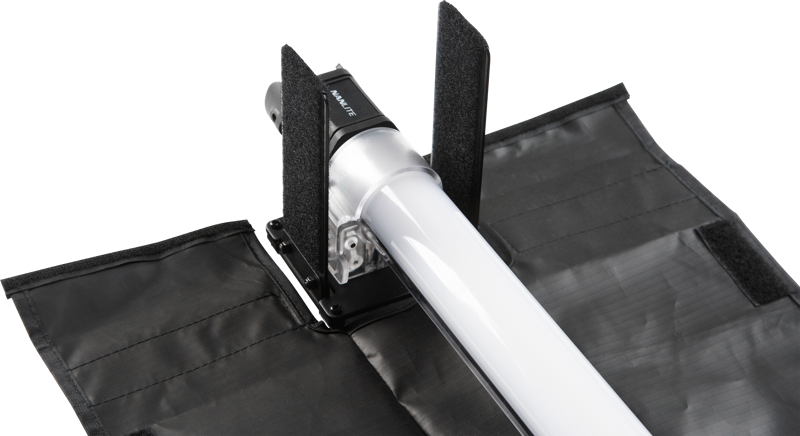 Nanlite Barndoor with eggcrate for Pavotube II 30C - 3