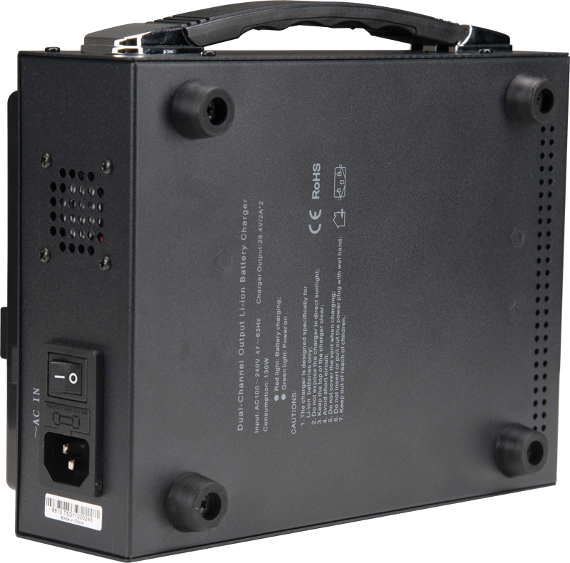 Nanlite Battery Charger for Dual  26V V-mount Battery - 3