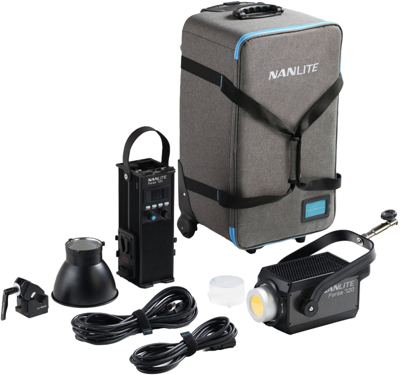 Nanlite Forza 720 LED Spot light with Trolley Case - 2