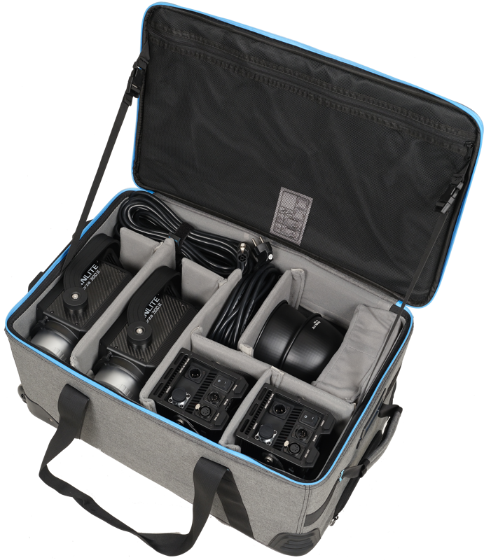 Nanlite Forza 300B II 2 Kit LED Spot Light with Trolley Case – för filmskapare - 8