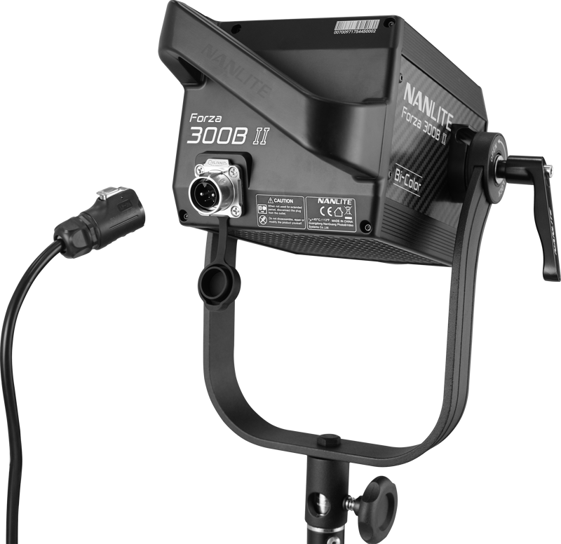 Nanlite Forza 300B II 2 Kit LED Spot Light with Trolley Case – för filmskapare - 2
