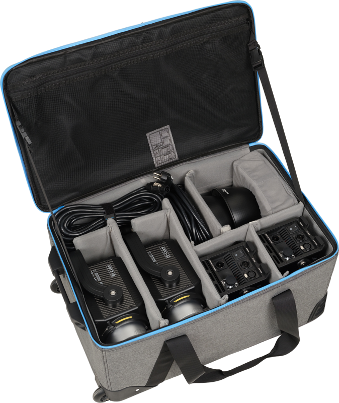 Nanlite Forza 300B II 2 Kit LED Spot Light with Trolley Case – för filmskapare - 7