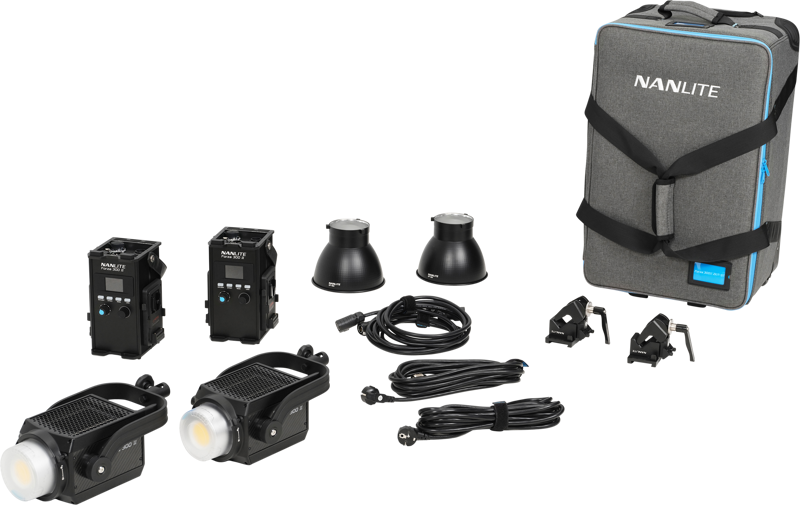 Nanlite Forza 300 II 2 Kit LED Spot Light with Trolley Case - 4